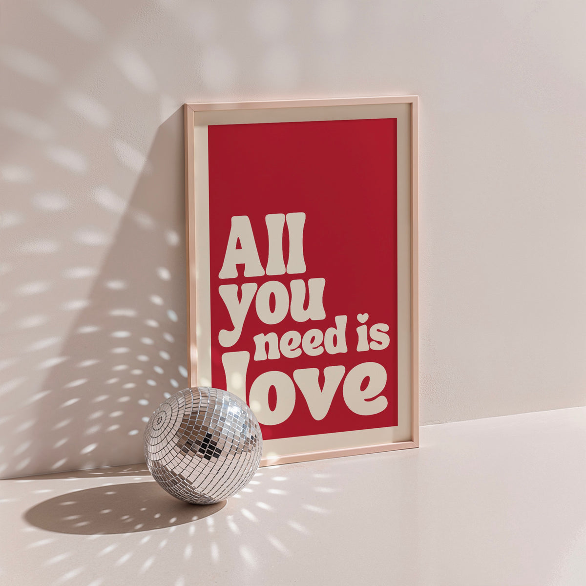 All You Need Is Love 2 - Rouge & Blanc