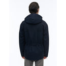 Fursac - Navy Blue Technical Canvas Parka - Navy Blue