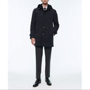 Water-Repellent Canvas Parka - Blue