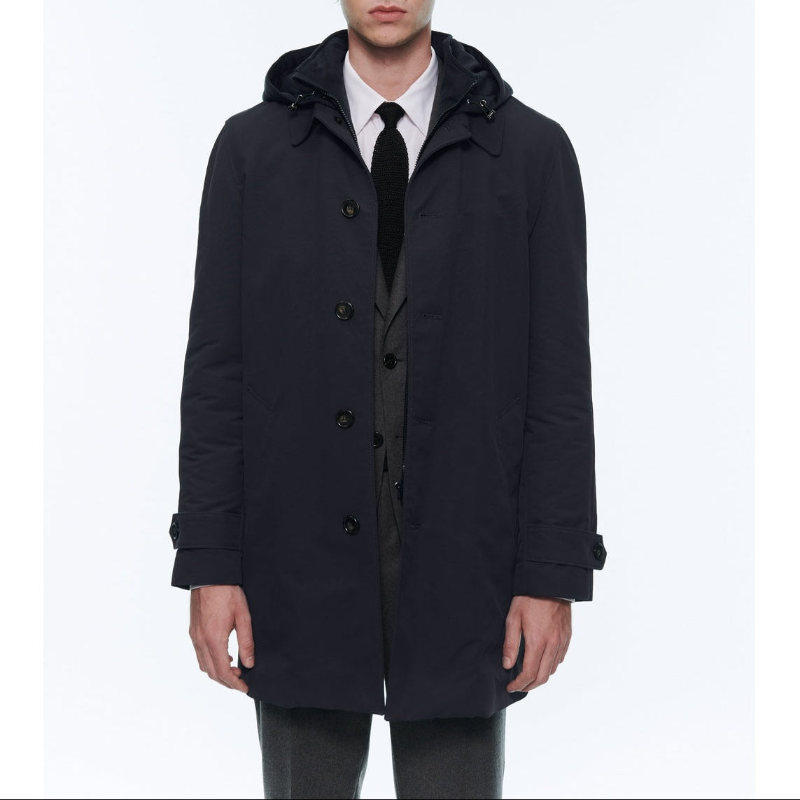 Parka de lona repelente al agua - Azul