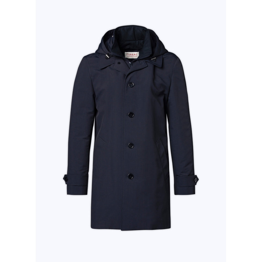 Parka de lona repelente al agua - Azul