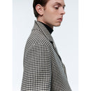 Fursac - Houndstooth Wool Coat