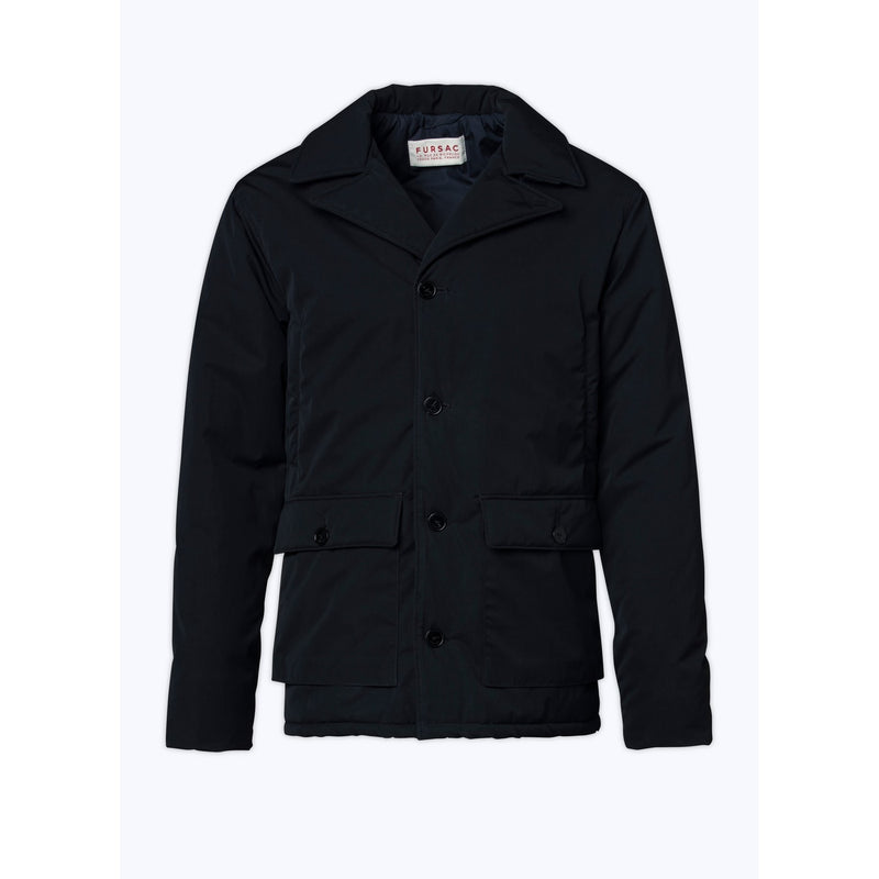 Fursac - Parka En Toile Technique - Marine - Homme
