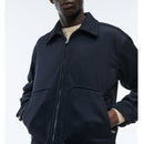 Fursac - Blouson En Drap De Laine Mélangée - Petrole - Homme