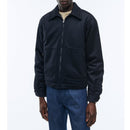 Fursac - Blouson En Drap De Laine Mélangée - Petrole - Homme