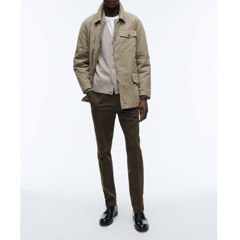 Fursac - Water Repellent Cotton Canvas Jacket Taupe