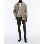 Fursac - Chaqueta de lona de algodón repelente al agua - Taupe - Hombre