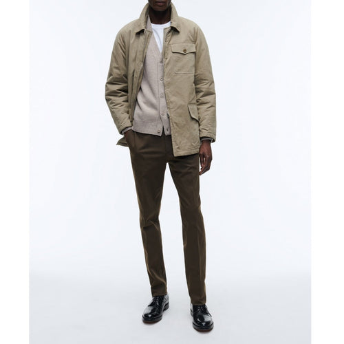 Fursac - Veste En Toile De Coton Déperlante - Taupe - Homme