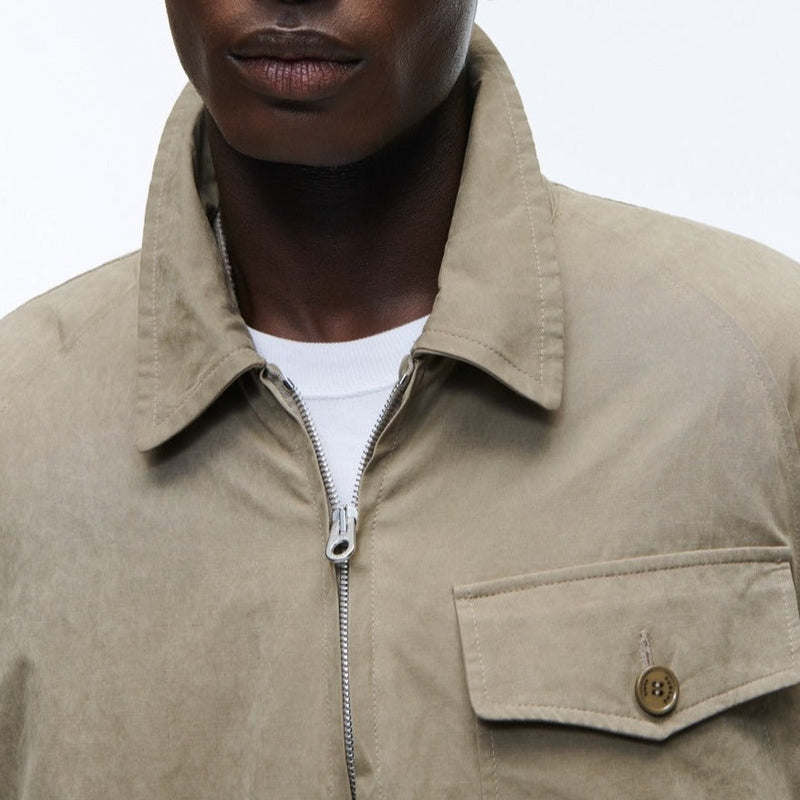Fursac - Water-Repellent Cotton Canvas Jacket - Taupe - Men