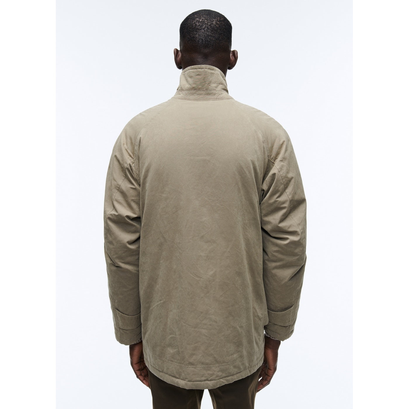 Fursac - Chaqueta de lona de algodón repelente al agua - Taupe - Hombre