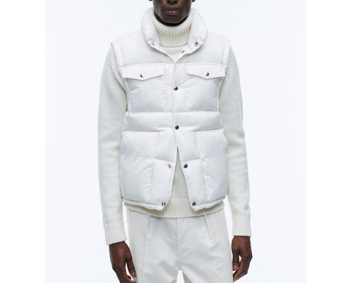 Fursac - Doudoune En Tissu Déperlant - Blanc - Homme