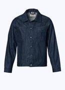 Blouson En Toile De Coton Denim - Bleu