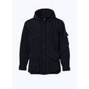 Parka En Toile Déperlante - Bleu Marine