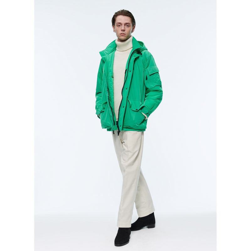 Fursac - Water-repellent Canvas Parka Green - Green