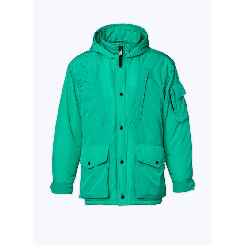 Fursac - Water-repellent Canvas Parka Green - Green