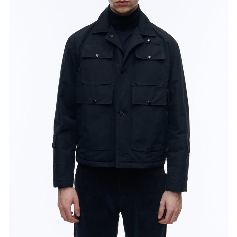 Fursac - Chaqueta reportera multibolsillos - Azul marino - Hombre