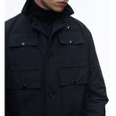 Fursac - Chaqueta reportera multibolsillos - Azul marino - Hombre
