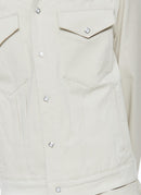 Fursac - Blouson Western En Satin De Coton - Ficelle - Homme