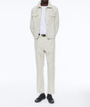 Fursac - Blouson Western En Satin De Coton - Ficelle - Homme