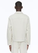 Fursac - Blouson Western En Satin De Coton - Ficelle - Homme