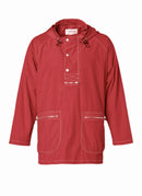 Fursac - Vareuse Longue En Nylon - Rouge - Homme