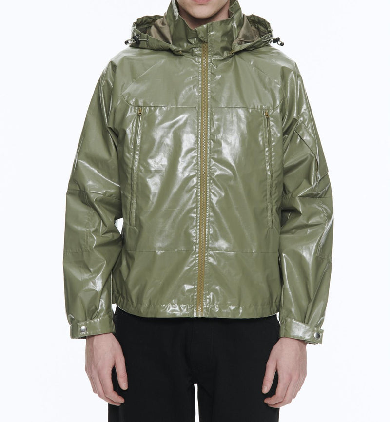 Fursac - Blouson Imperméable Vert Sauge