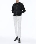 Fursac - Blouson Western En Serge De Laine - Noir - Homme