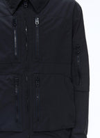 Fursac - Blouson Multipoches En Nylon - Marine - Homme
