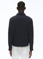 Fursac - Blouson Multipoches En Nylon - Marine - Homme