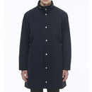 Parka de sarga acolchada con cola de pez - Azul marino