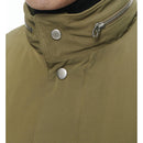 Fishtail Quilted Twill Parka - Olive Green
