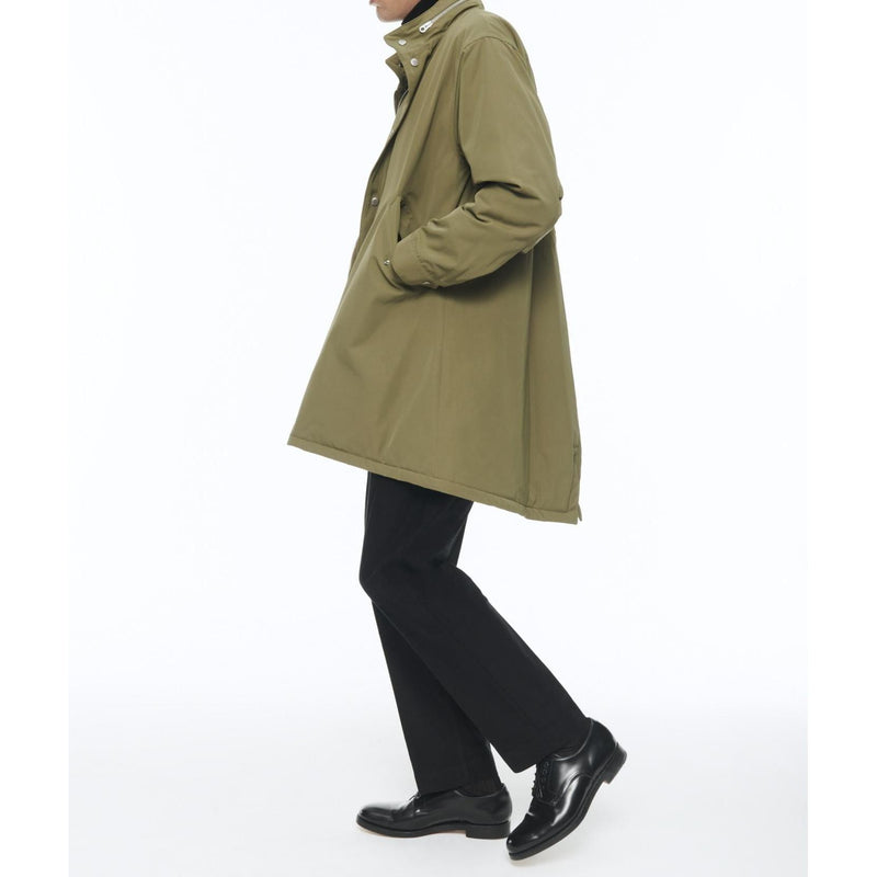 Parka Matelassée Fishtail En Twill - Vert Olive