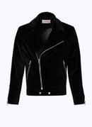 Fursac - Chaqueta Palatine de Terciopelo - Negro