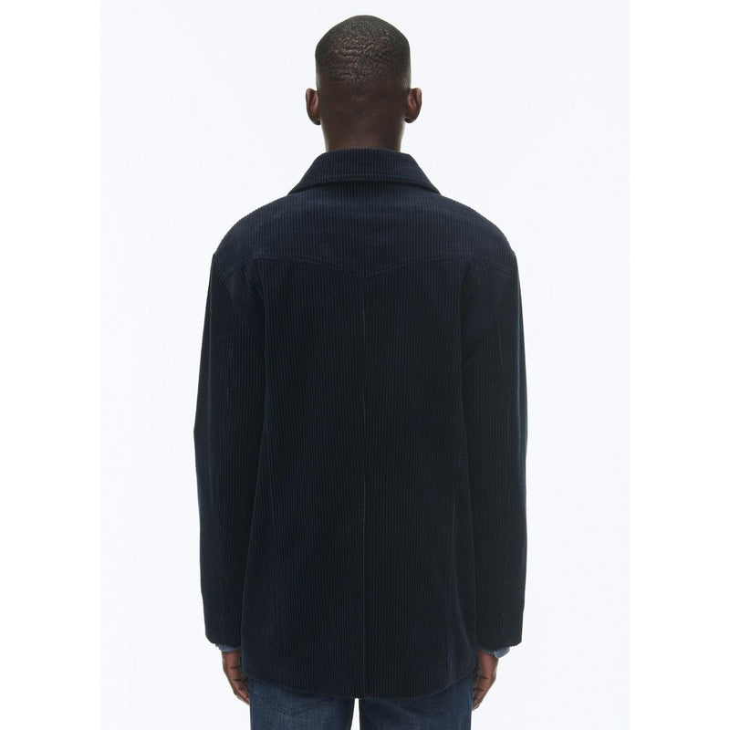 Veste En Velours Côtelé - Marine