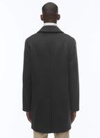 Manteau Col Officier - Anthracite