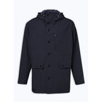 Parka Náutica En Lona Técnica - Azul Marino