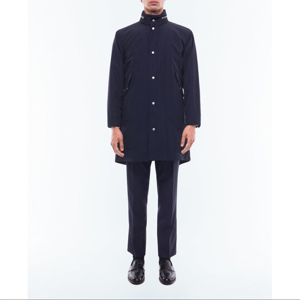 Parka Fishtail Marine Non Doublée - Marine