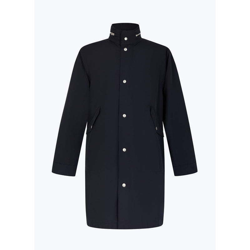 Unlined Navy Fishtail Parka - Navy