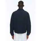 Gesteppter Blouson aus Funktionsgewebe - Blau