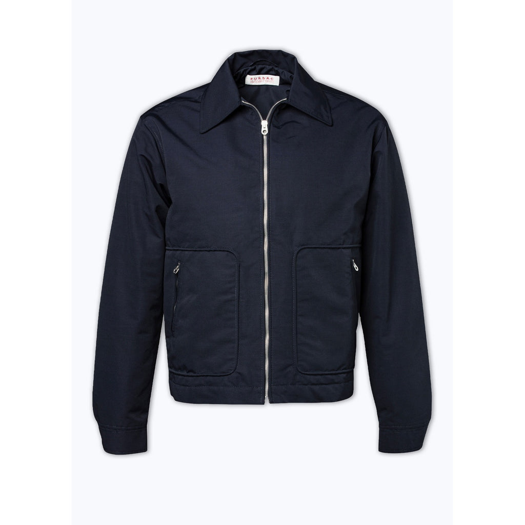 Gesteppter Blouson aus Funktionsgewebe - Blau