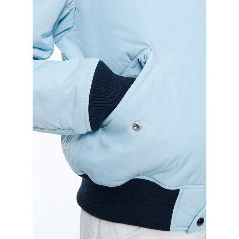 Bomber En Serge Technique - Bleu Clair