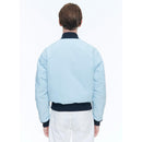 Bomber En Serge Technique - Bleu Clair