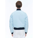 Bomber En Serge Technique - Bleu Clair