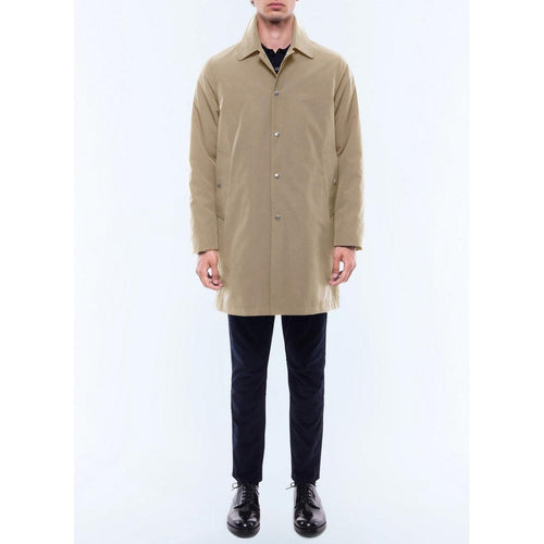 Abrigo de tejido repelente al agua - Beige