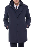 Parka À Parementure - Marine