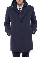 Parka À Parementure - Marine