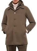 Parka À Parementure - Olive