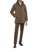 Parka À Parementure - Olive