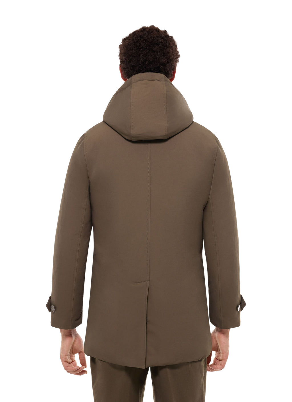 Parka À Parementure - Olive