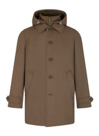 Parka À Parementure - Olive
